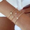 Bangle You & Me Fairy 18K Gold And Diamonds