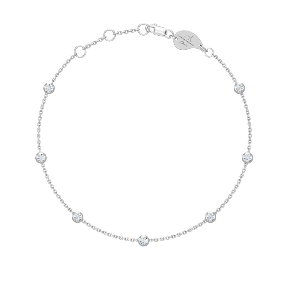 Diamonds Constellation Baby Anklet W