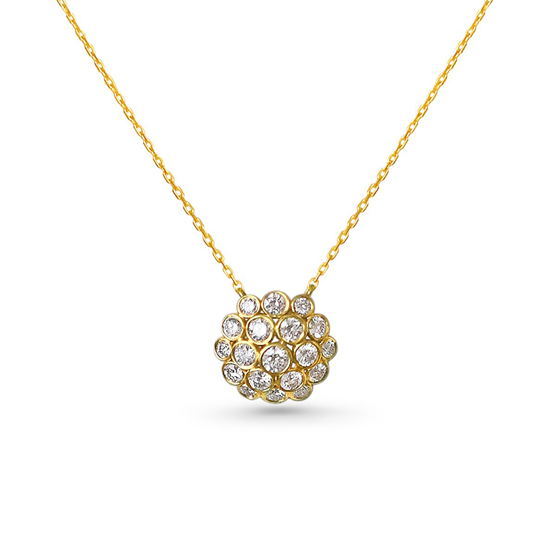 Hand Chain Constellation Diamond Simple & 18K Gold - Aquae Jewels