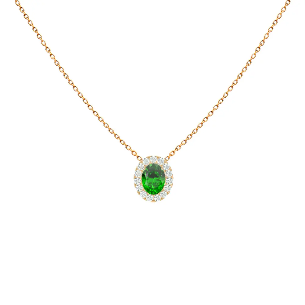 Necklace Princess EMERALD Y
