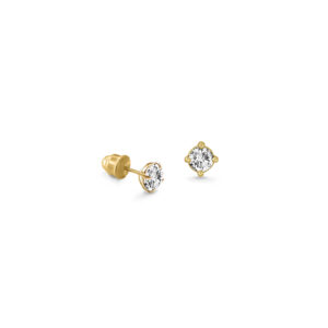 Baby earrings 18k gold sale