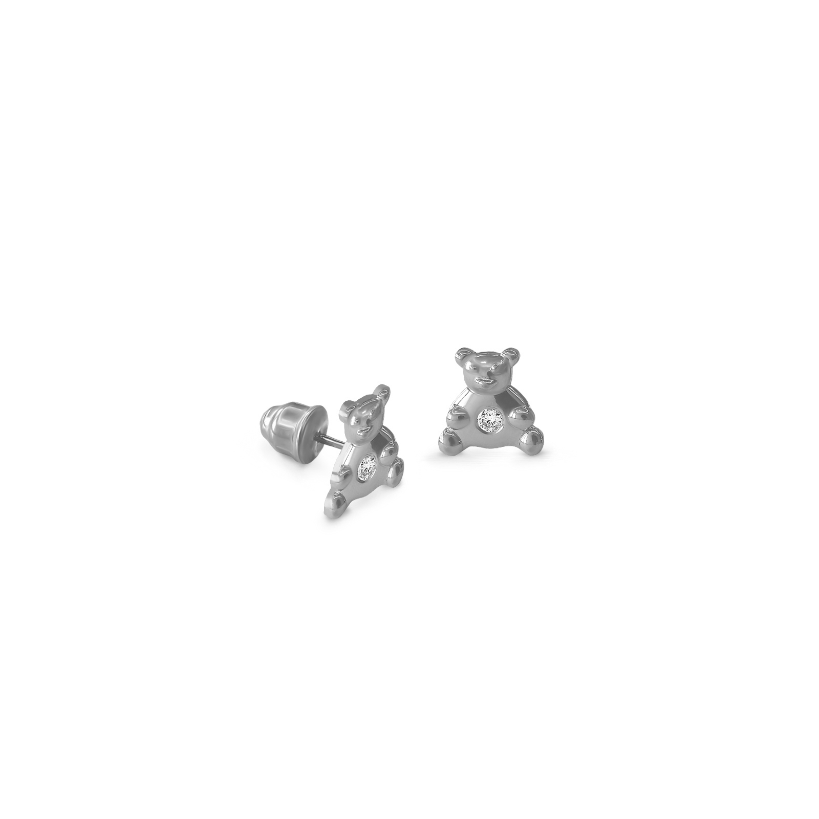 Teddy Bear Earrings | Aquae Jewels