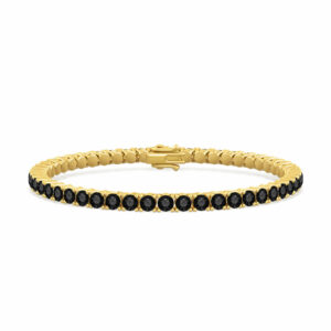 BRACELET TENNIS QUEEN BLACK DIAMOND