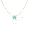 N-FLOWER-TURQUOISE-Y-SIZE