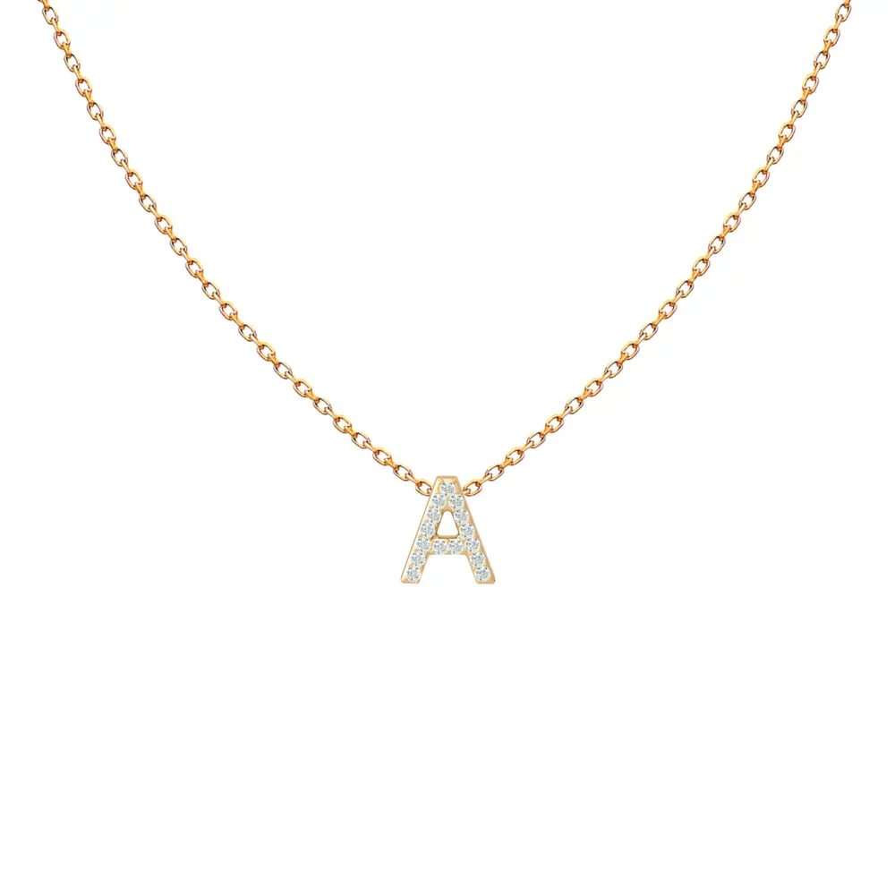 قلادة حرف A Y
