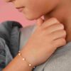 BABY BRACELET CONSTELLATION PEARLS 18K GOLD