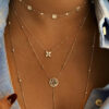Collier Filipina, or 18 carats et Diamants