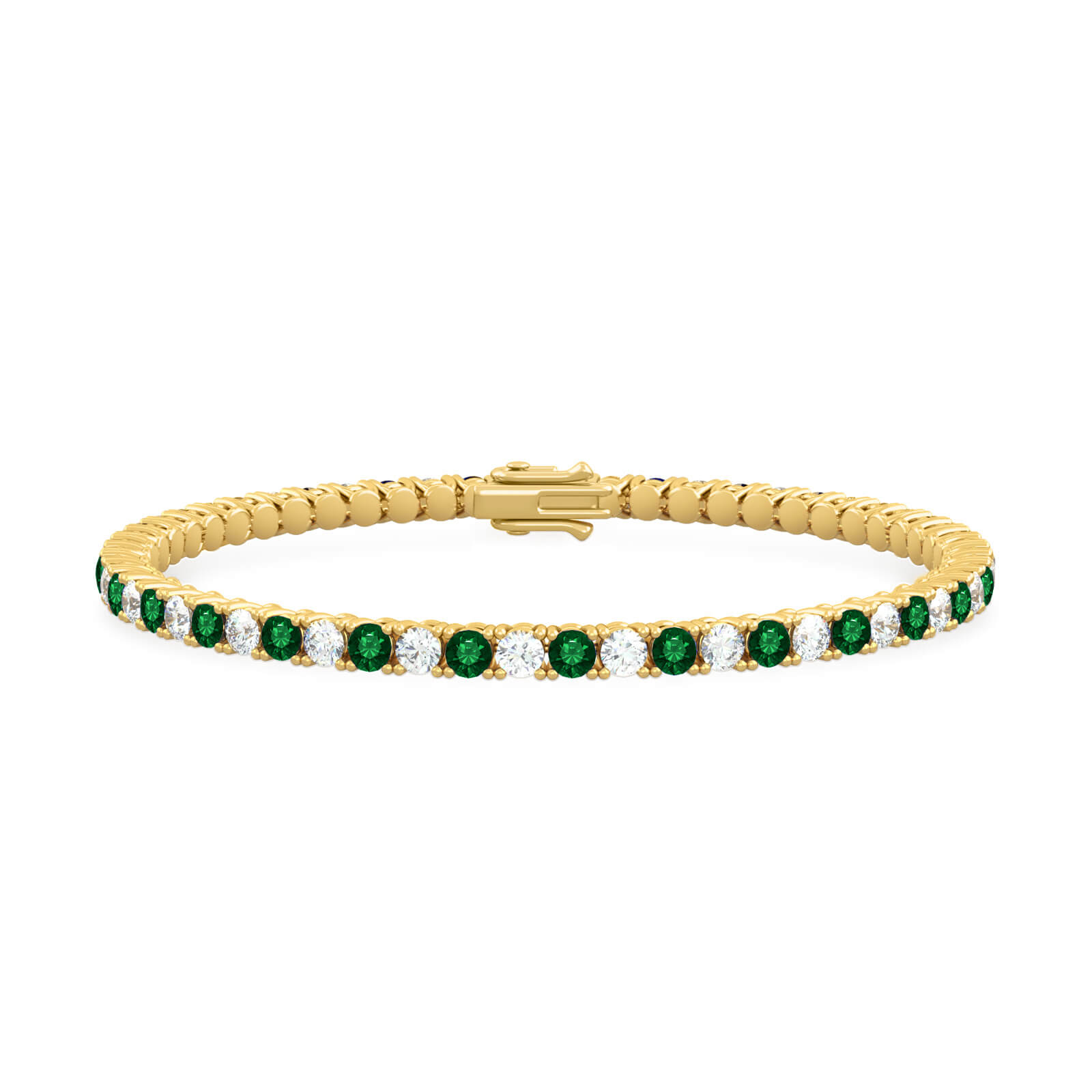 BRACELET TENNIS DIAMONDS AND PRECIOUS STONES