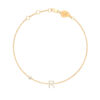 Bracelet Letter R with diamond Y