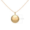 Necklace Locket E Y SIZE