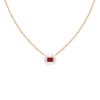 Necklace Cleopatra Baguette RUBY Y