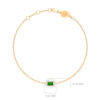 Armband Kleopatra Baguette EMERALD Y SIZE