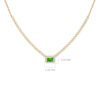 Necklace Cleopatra EMERALD Y SIZE