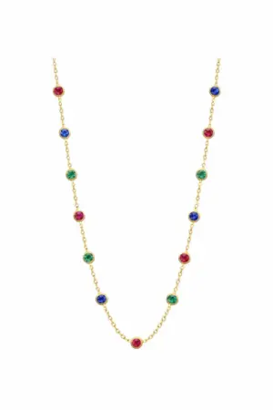 Sahara Stones Long Necklace