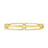 Bracelet classique en or - Milano Or pur 18K et diamants