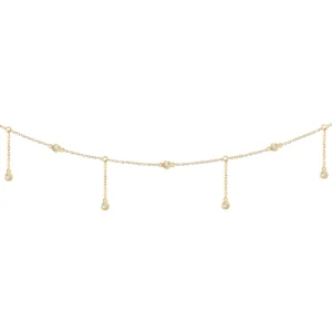 Belly Chain Constellation Rain-yellow gold - Aquae Jewels - Exquisite Jewelry