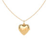 Collier médaillon coeur lettre Y