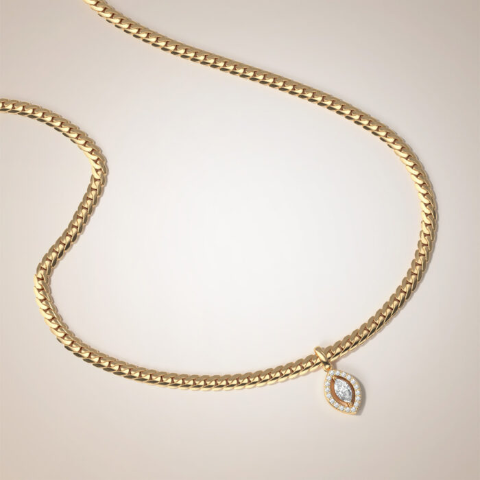 505 95 200-6 Choker Cuban Marquise (s) (1)