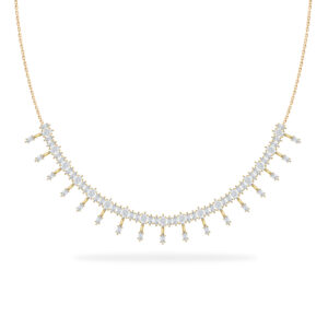 NECKLACE SLEEPING BEAUTY GOLD VERMEIL