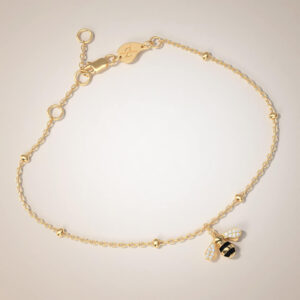 Cavigliera Mini Charm Bee