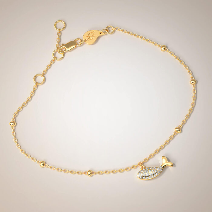 505 95 48 Bracelet Mini Charm Fish (s) 2
