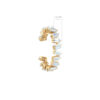 elegante-cuffia di diamanti-orecchino-acanthe-18k-diamanti d'oro