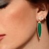 Manchette de boucle d'oreille Beloved, or 18K et diamant