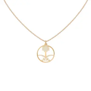 Arabia Saudita - Collana a cerchi d'oro