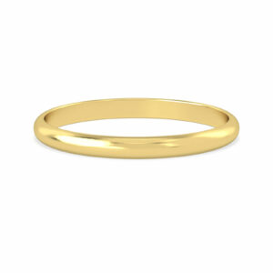 RING WEDDING BAND 2 MM