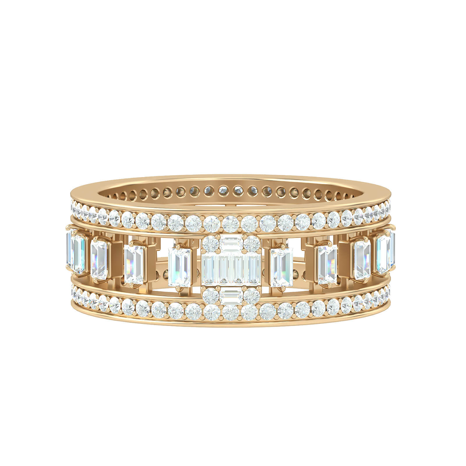 Ring Paloma, 18K Gold and Diamonds | Aquae Jewels