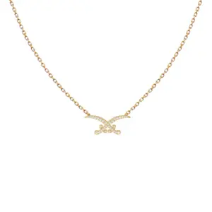 Collana con icone dell'Arabia Saudita