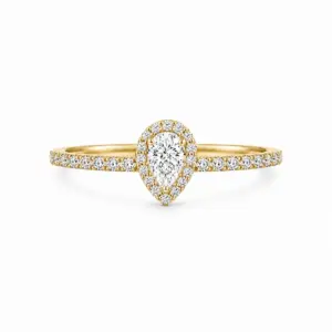 Verona Pear Cut Ring