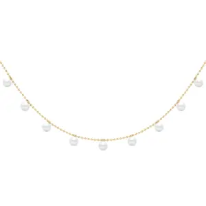 Constellation Hanging Pearls Choker