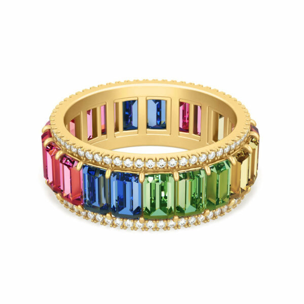 RING RAINBOW BAGUETTE