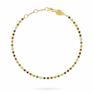 ANKLET VENICE PRECIOUS STONES