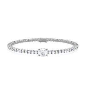BRACELET TENNIS SCARLETT OVAL DIAMOND