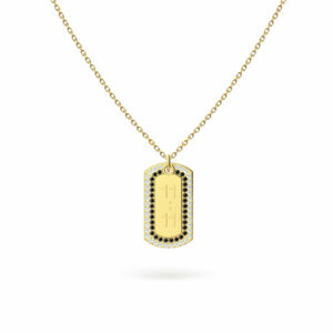 قلادة سوداء SIGNET
