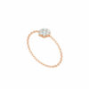 bague-fleur en perles et diamants-bague-fleur en grappe-bague-perle-18k-or