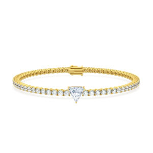 BRACELET TENNIS DIAMANT TAILLE TRIANGLE