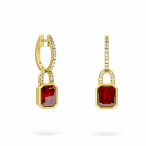 PENDIENTES VANINE PIEDRAS PRECIOSAS
