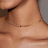Necklace Cuban minimal