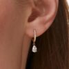 SMALL PEAR EARRINGS