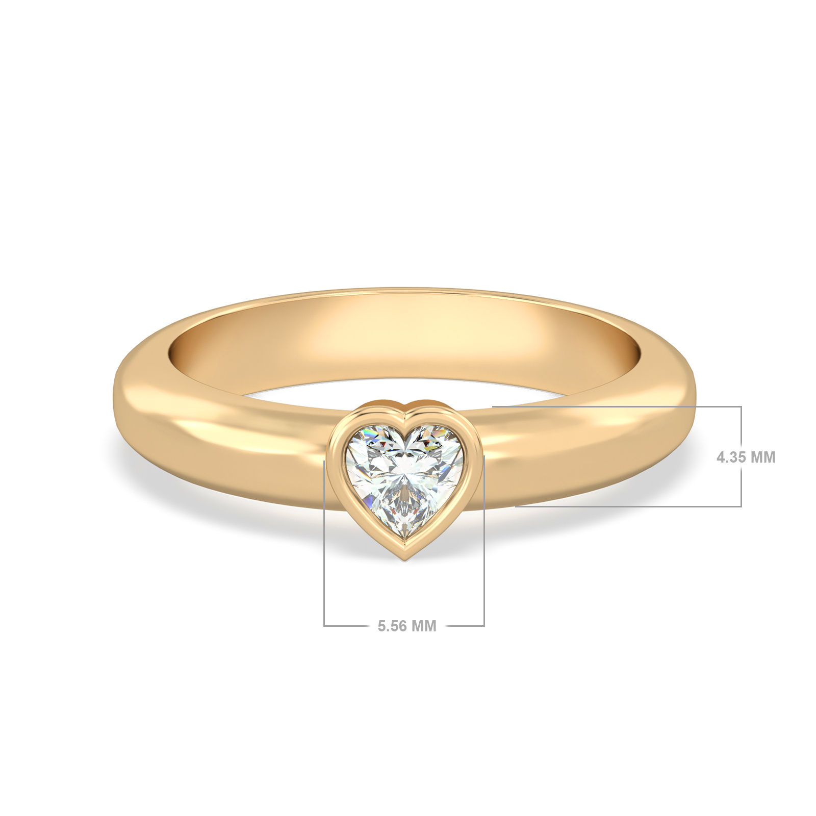 Hermes Sugar Heart Ring Aquae Jewels