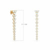 Boucles d'oreilles diamant fleuri-gala-long-18k-or-et-diamants