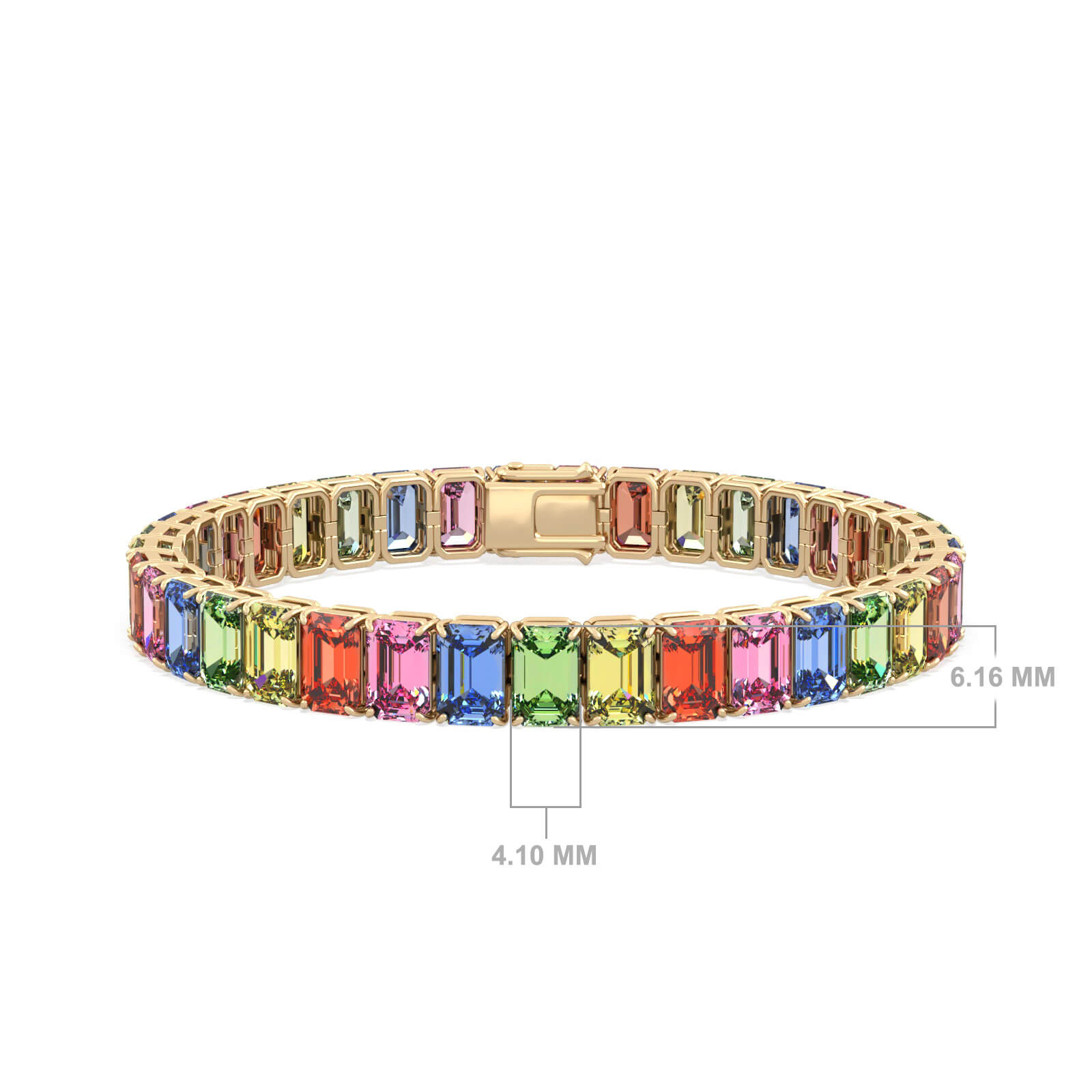 Multicolor stone bracelet 2025