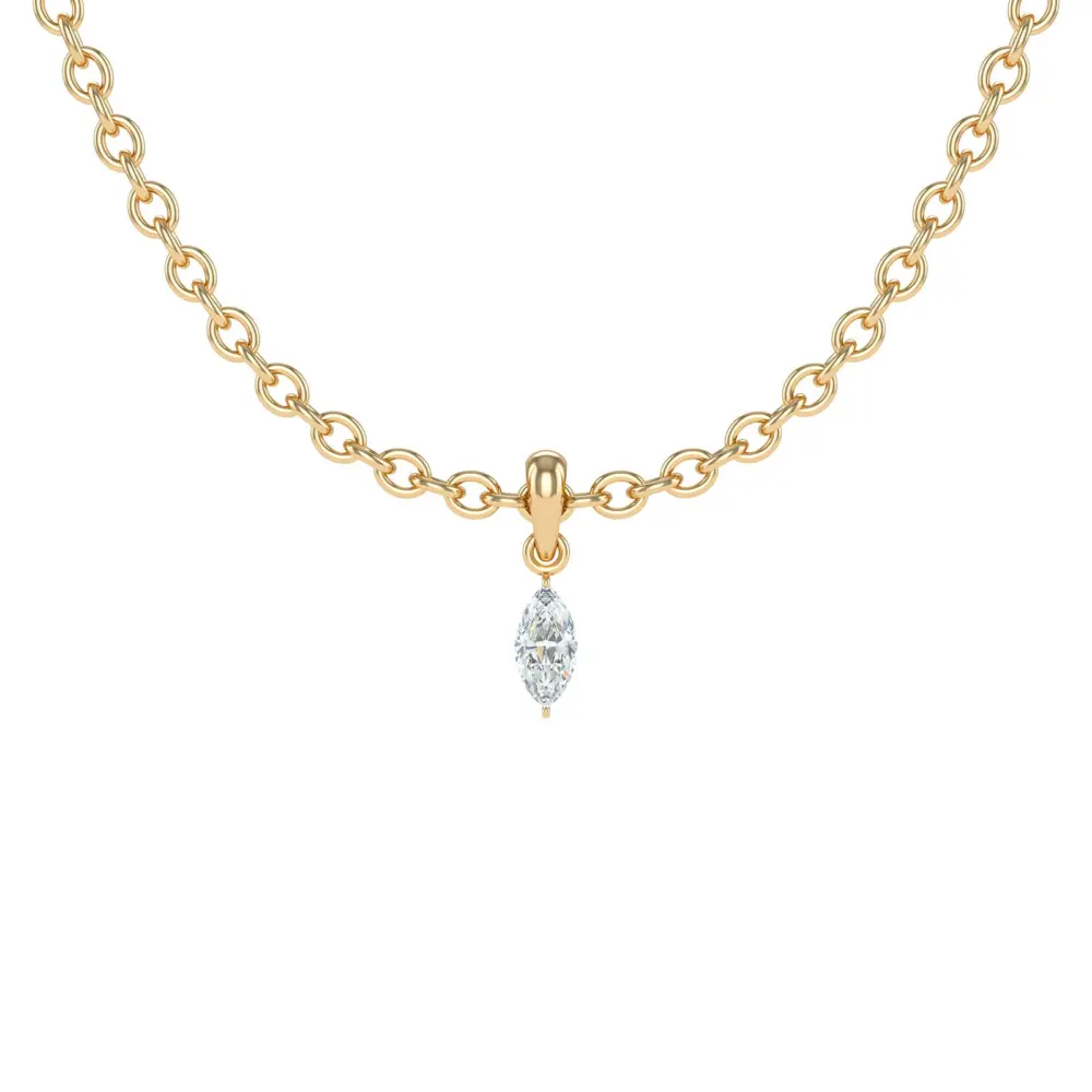 Necklace Marquise Y