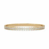 stilvoller Diamant-Armreif-18k-gold