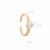 anello d'oro-marquise-diamante-18k-oro