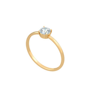 Round Solitaire Ring