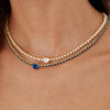 necklace tennis precious stone 2